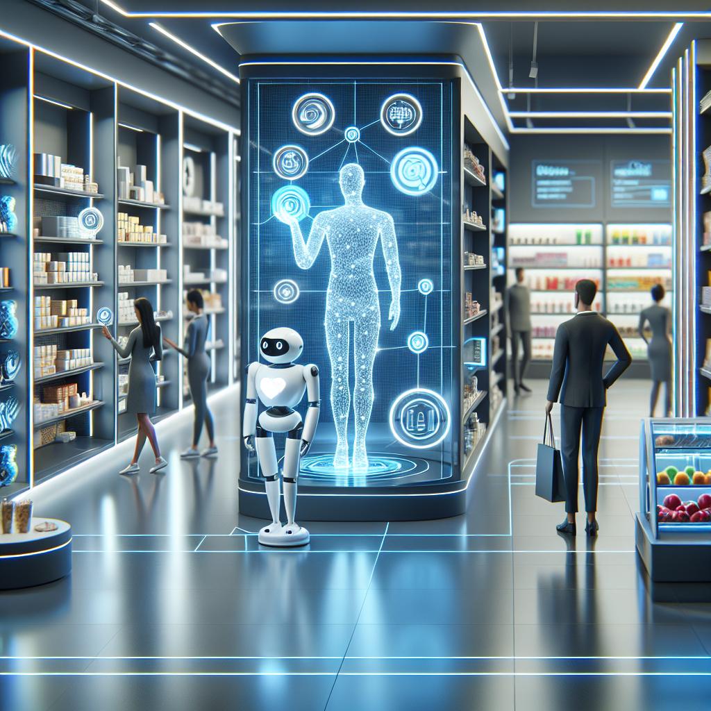 Control inteligente de stocks en tiendas con sensores y IA.