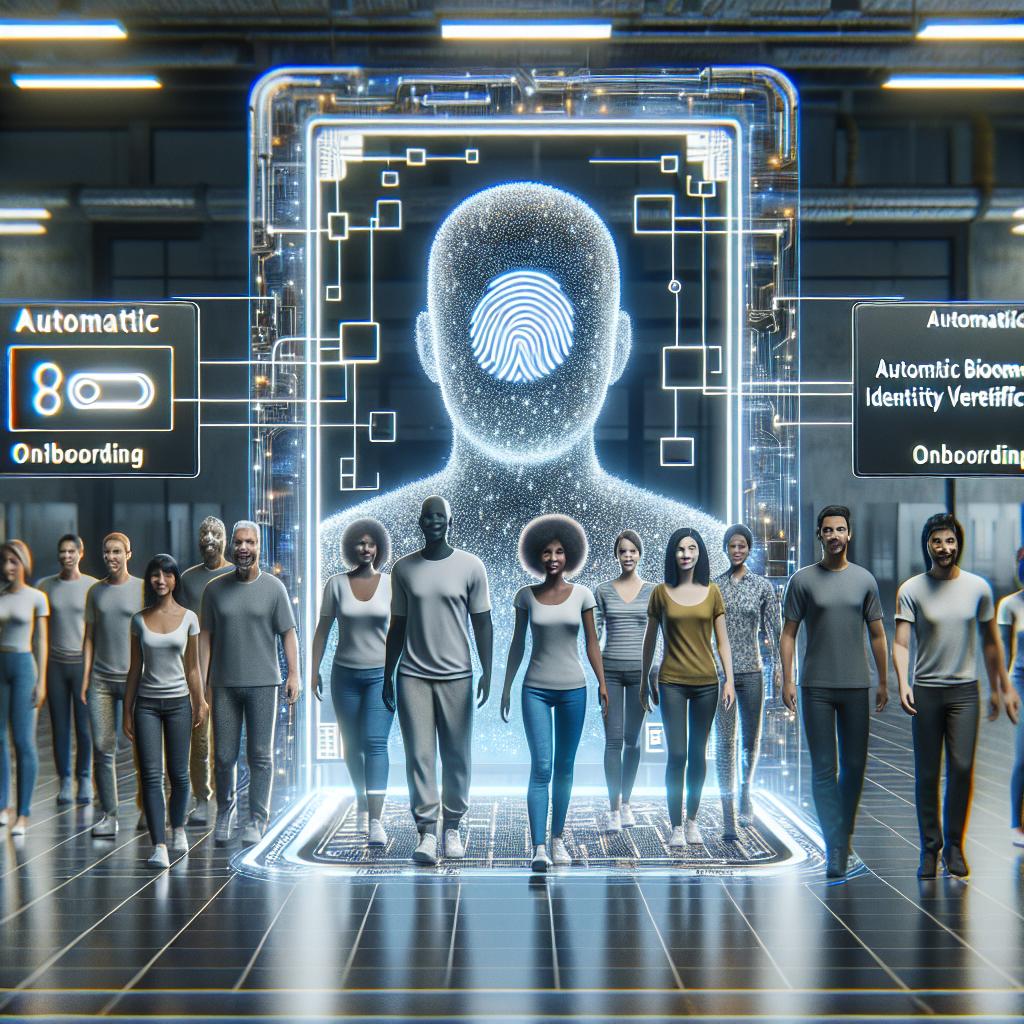 Verificación de identidad biométrica automática para onboarding digital.