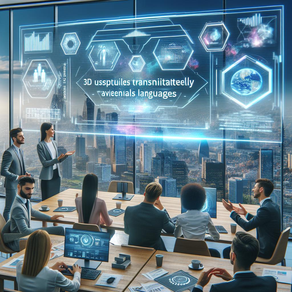 Auto-traducción de subtítulos para vídeos corporativos multilingües.