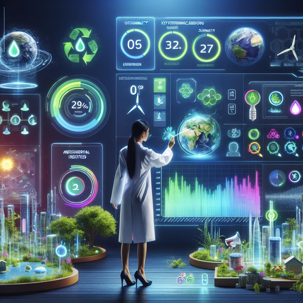 KPI de sostenibilidad monitorizados con análisis IA en tiempo real.
