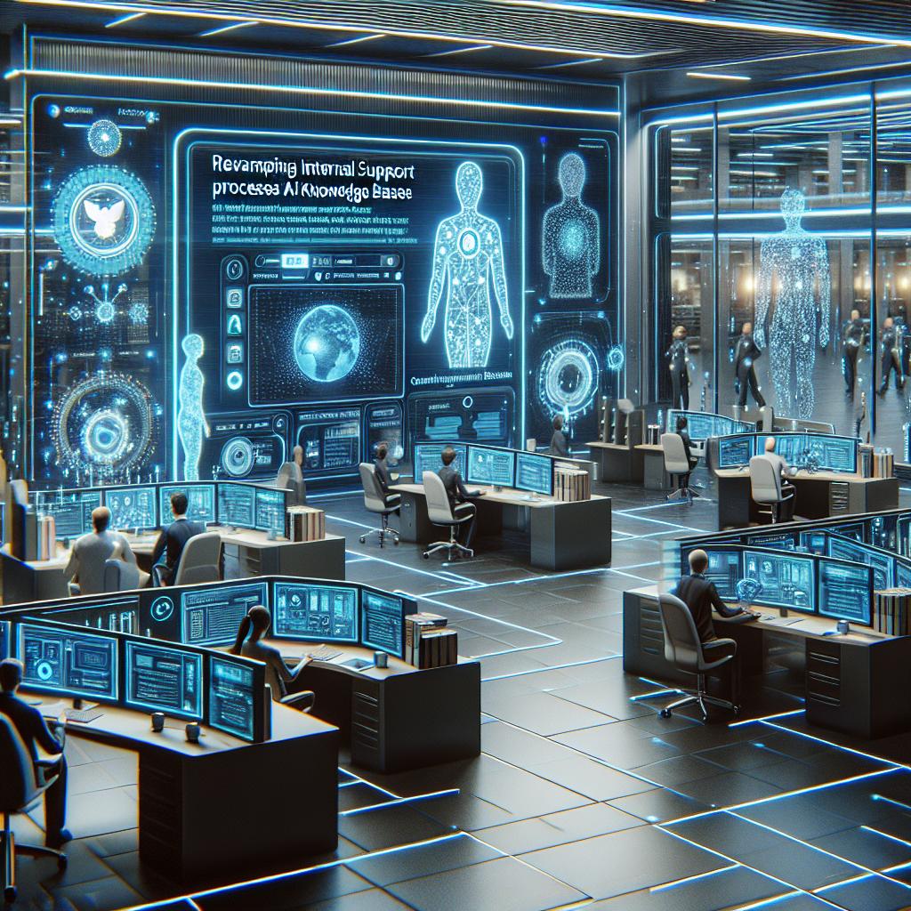 Replantea procesos de soporte interno con knowledge bases IA.