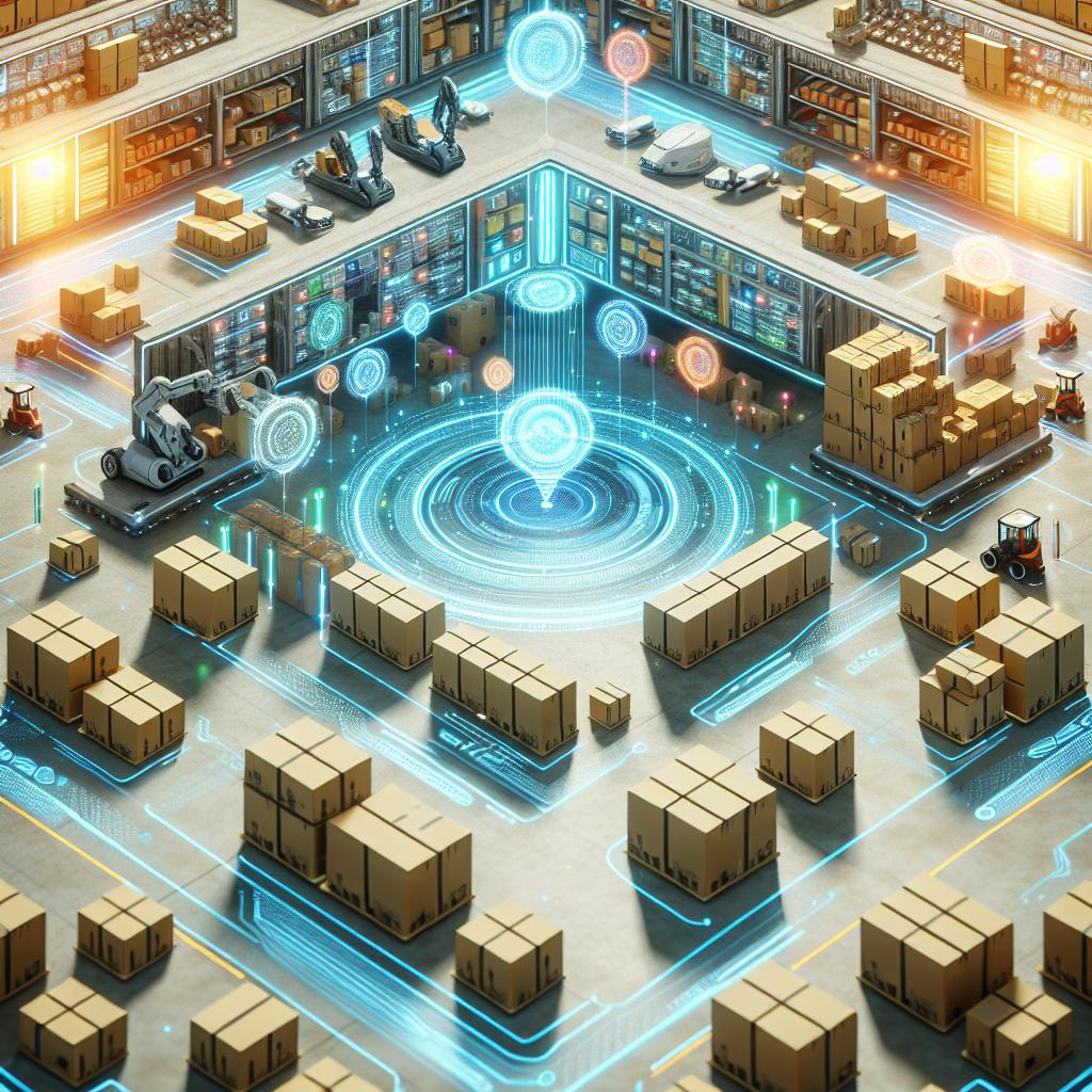 Pakendite ja logistika jälgitavus ning AI-analüütika laokeskkonnas